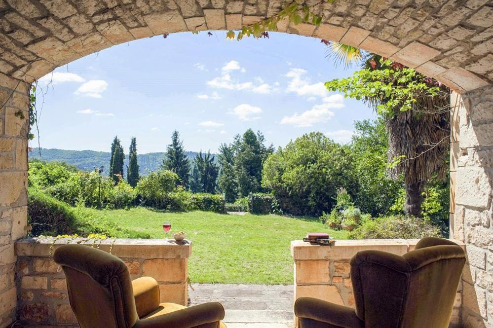 Villa Chateau Du Raysse Cazoules Exterior foto